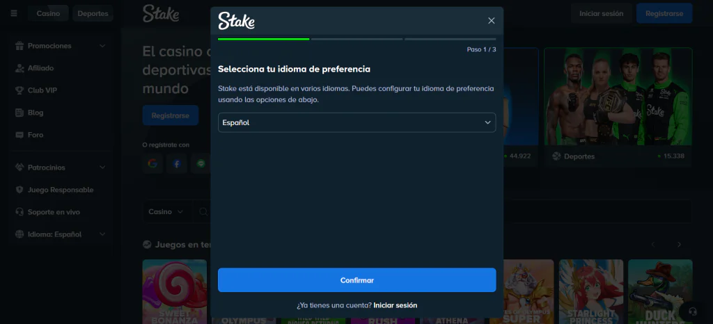 Registraion Step 2